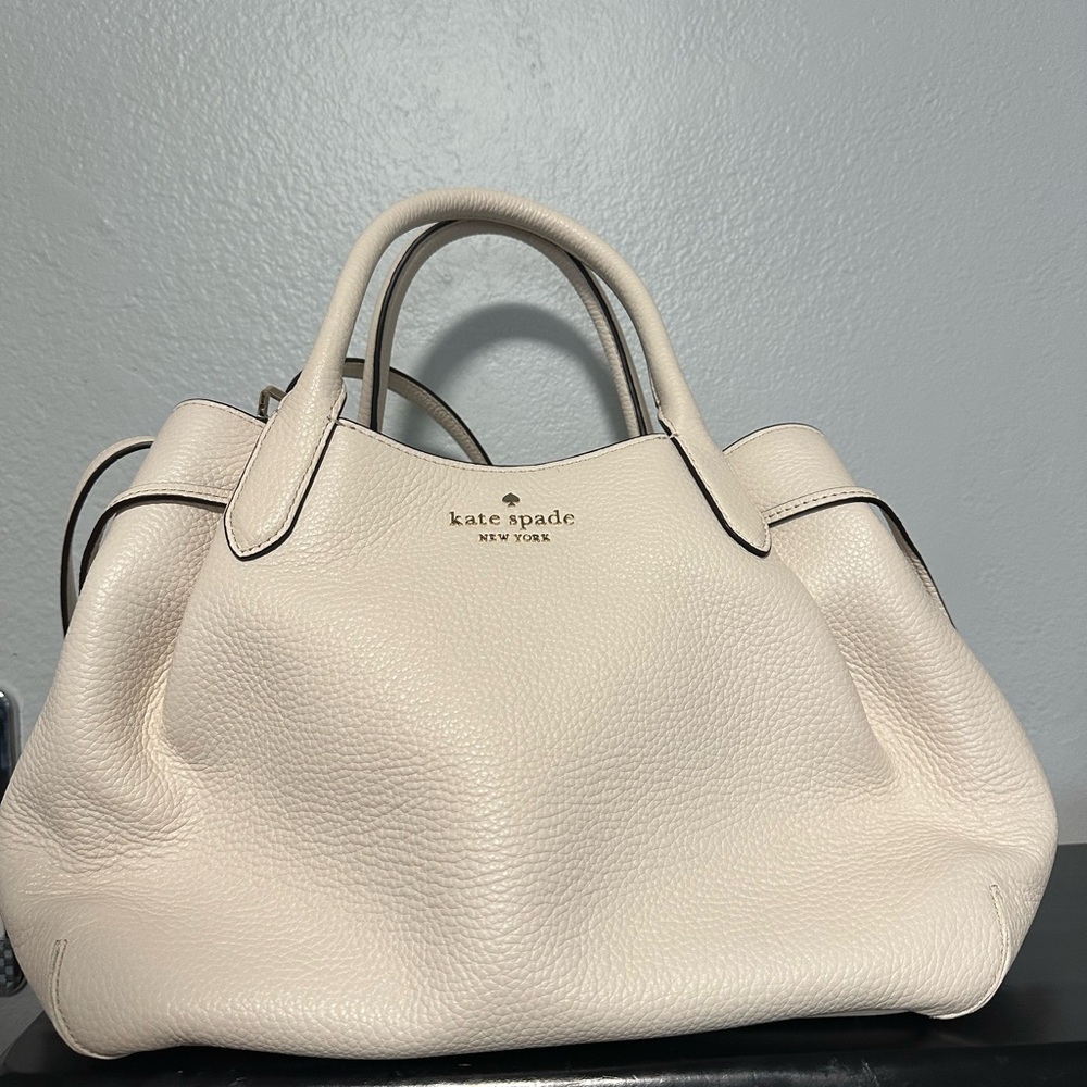 Kate Spade Cream Satchel Bag